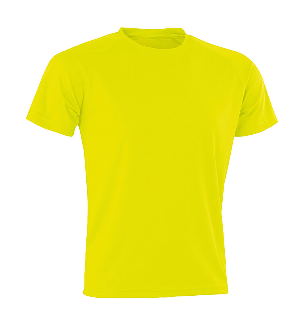 Aircool Tee in Farbe Fluorescent Yellow