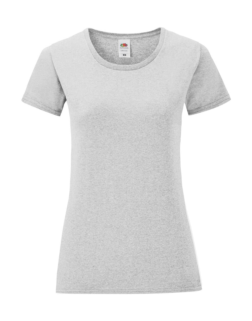 Ladies' Iconic 150 T in Farbe Heather Grey