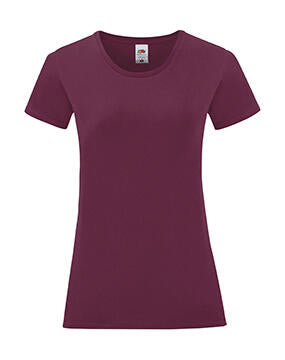 Ladies' Iconic 150 T in Farbe Burgundy