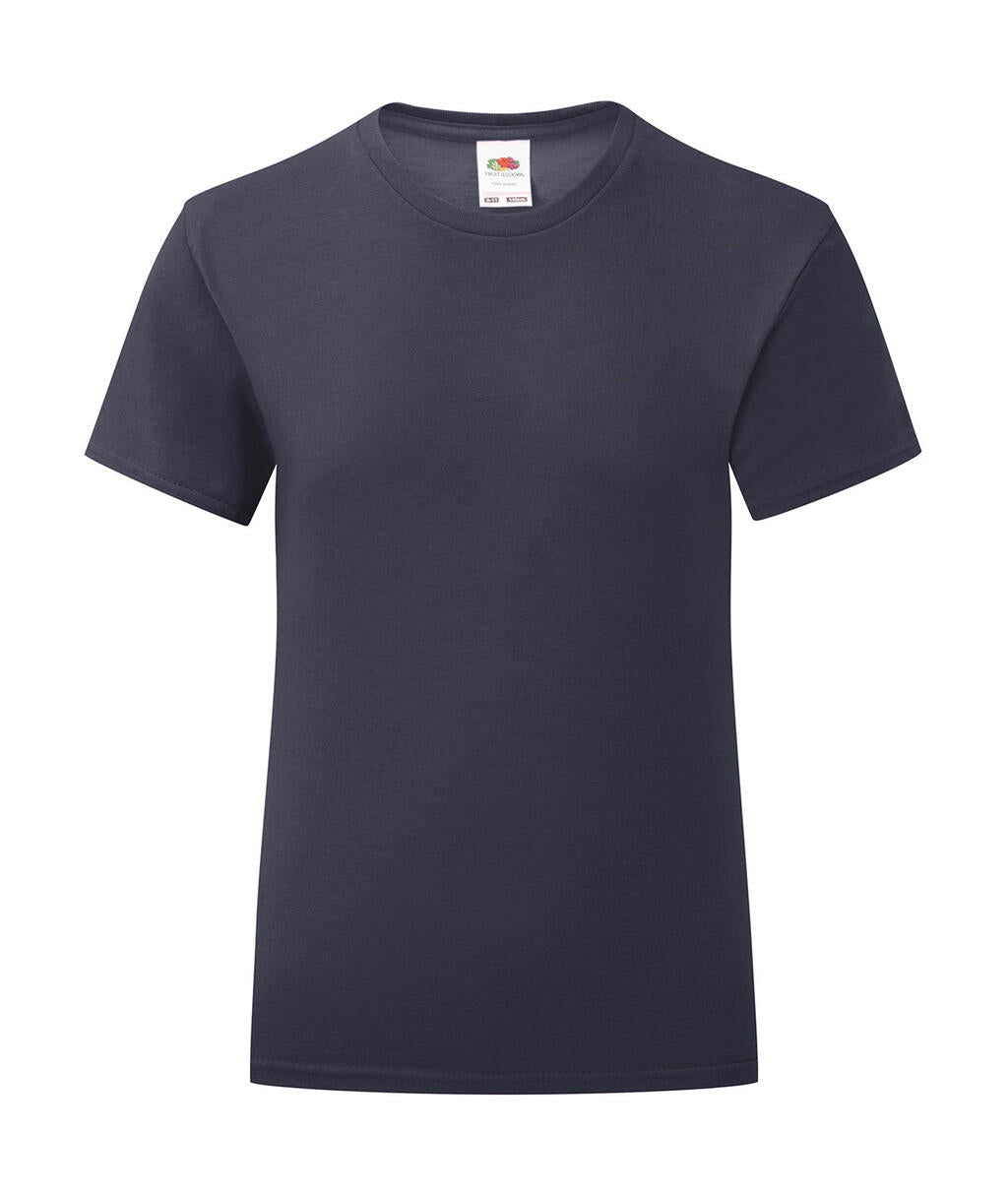 Girls' Iconic 150 T in Farbe Deep Navy