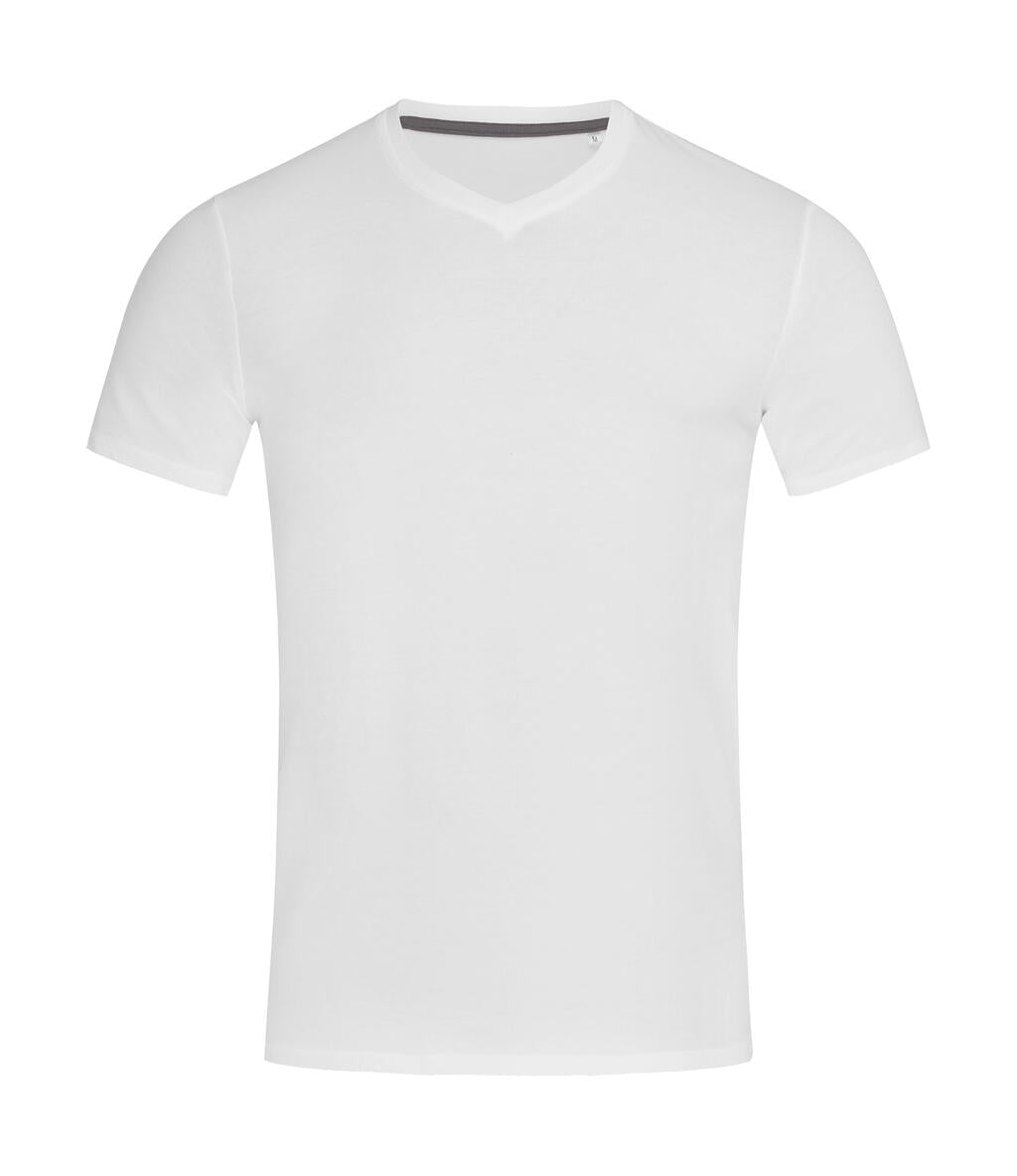 Clive V-Neck in Farbe White