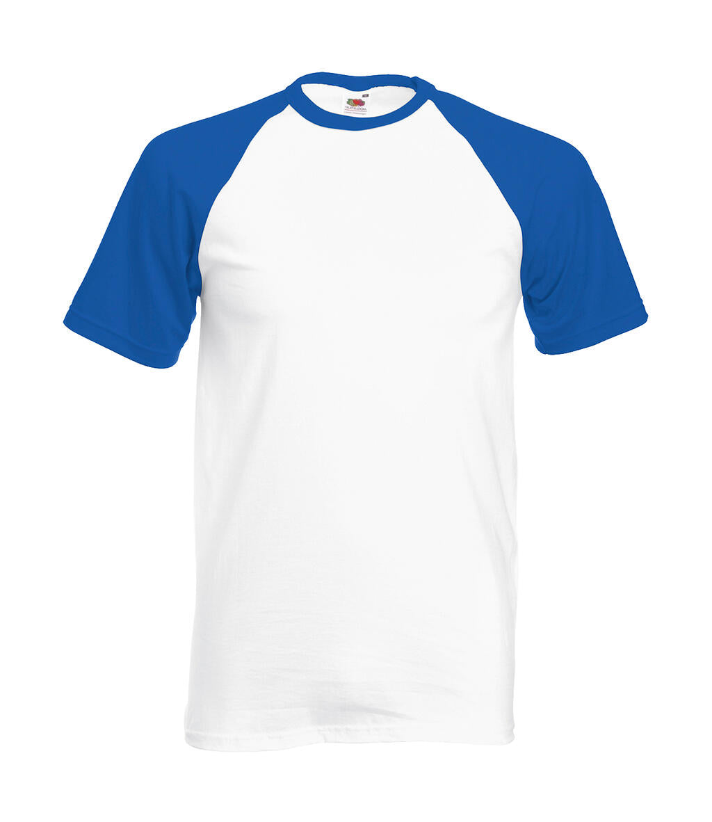 Valueweight Baseball T in Farbe White/Royal