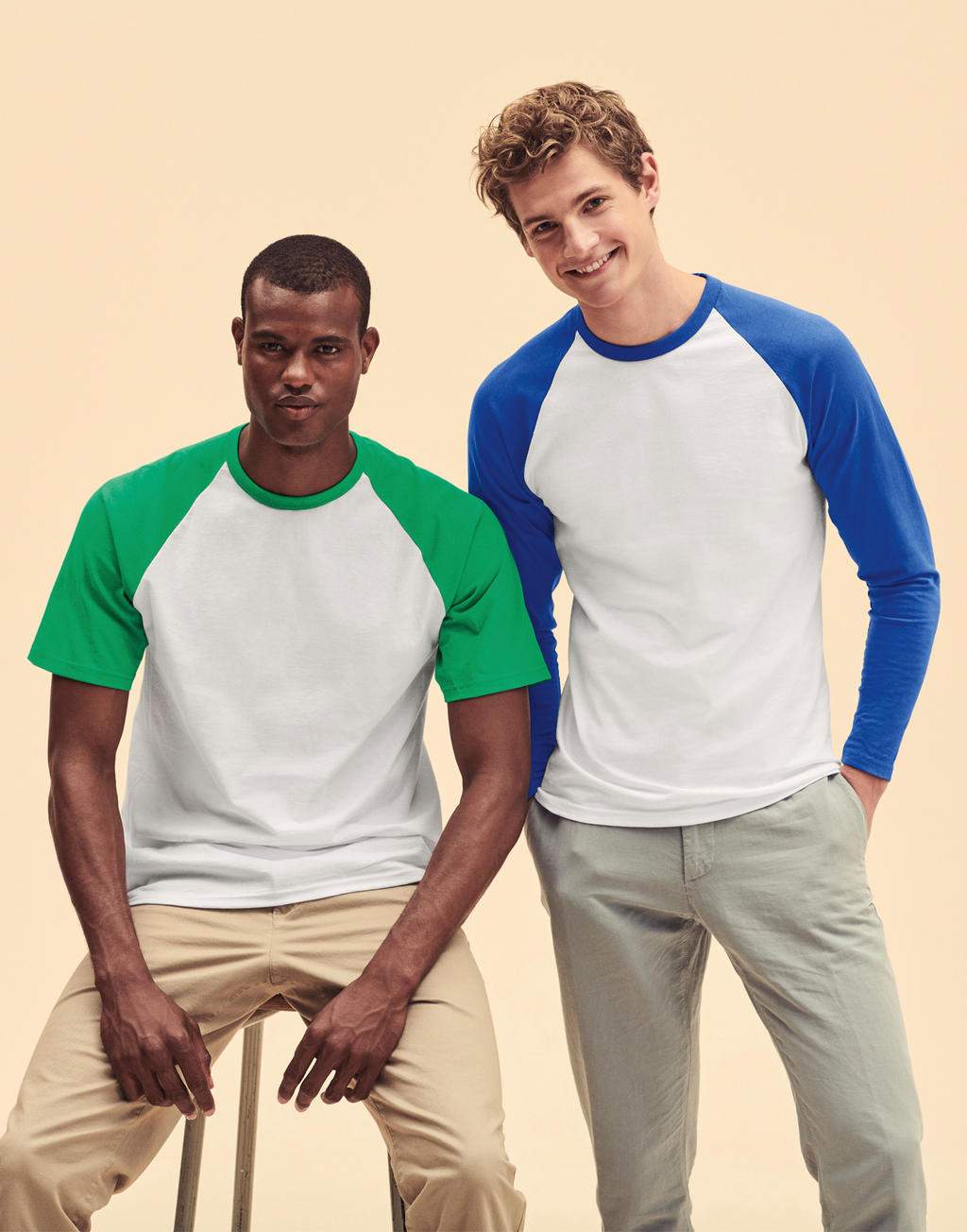 Valueweight Baseball T in Farbe White/Deep Navy