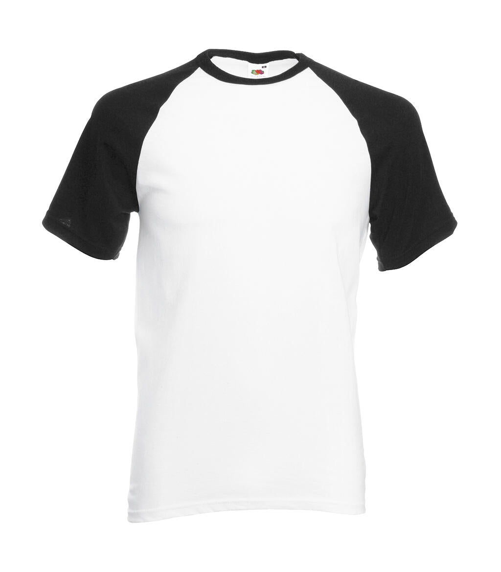 Valueweight Baseball T in Farbe White/Black