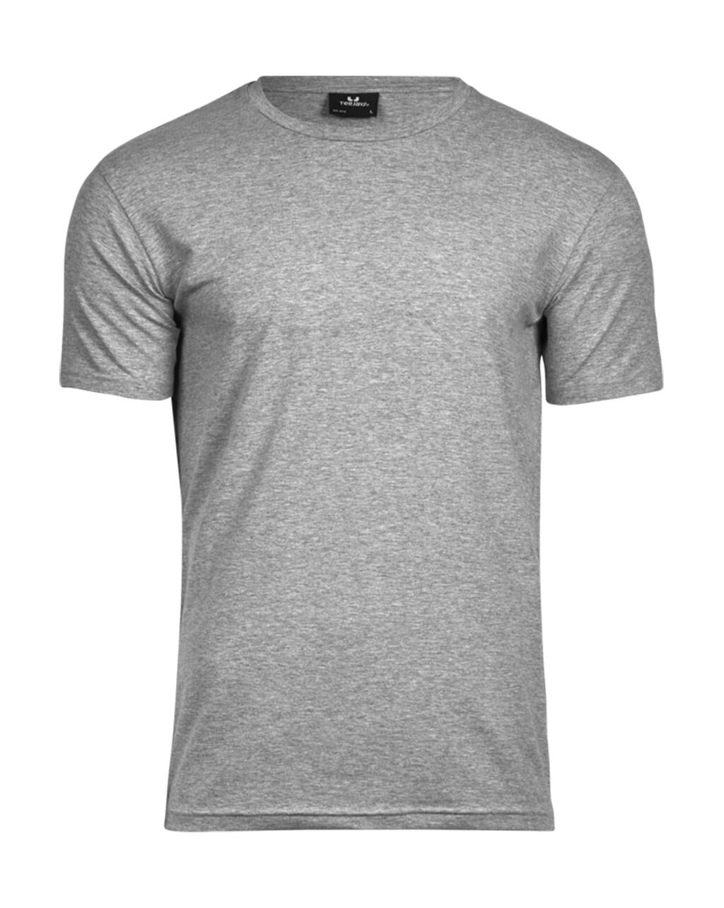 Stretch Tee in Farbe Heather Grey