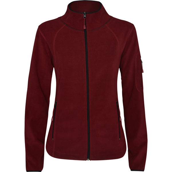 Mikrofleece Luciane Woman in Farbe Garnet