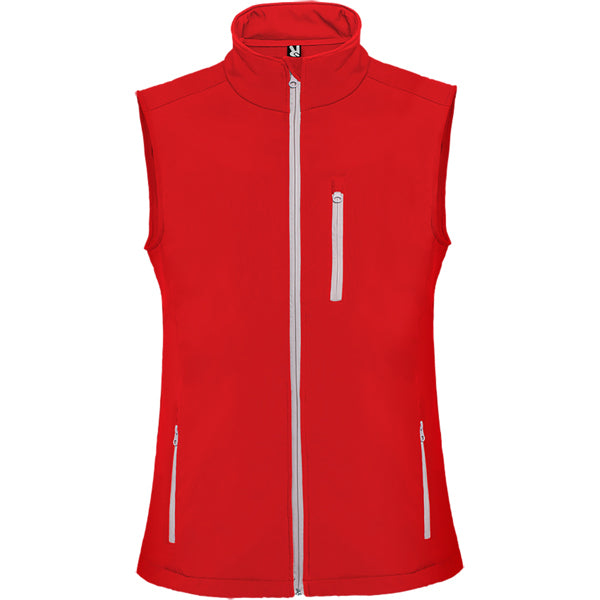 Softshell-Weste Nevada in Farbe Red