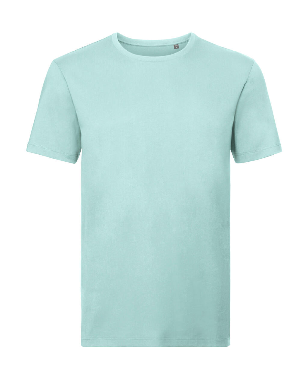 Men's Pure Organic Tee in Farbe Aqua