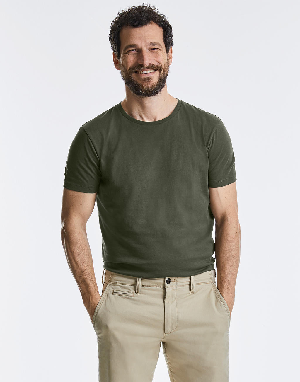 Men's Pure Organic Tee in Farbe White