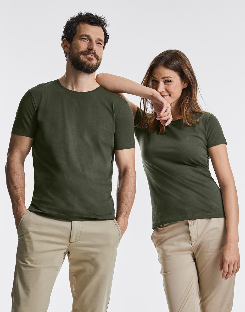 Men's Pure Organic Tee in Farbe White