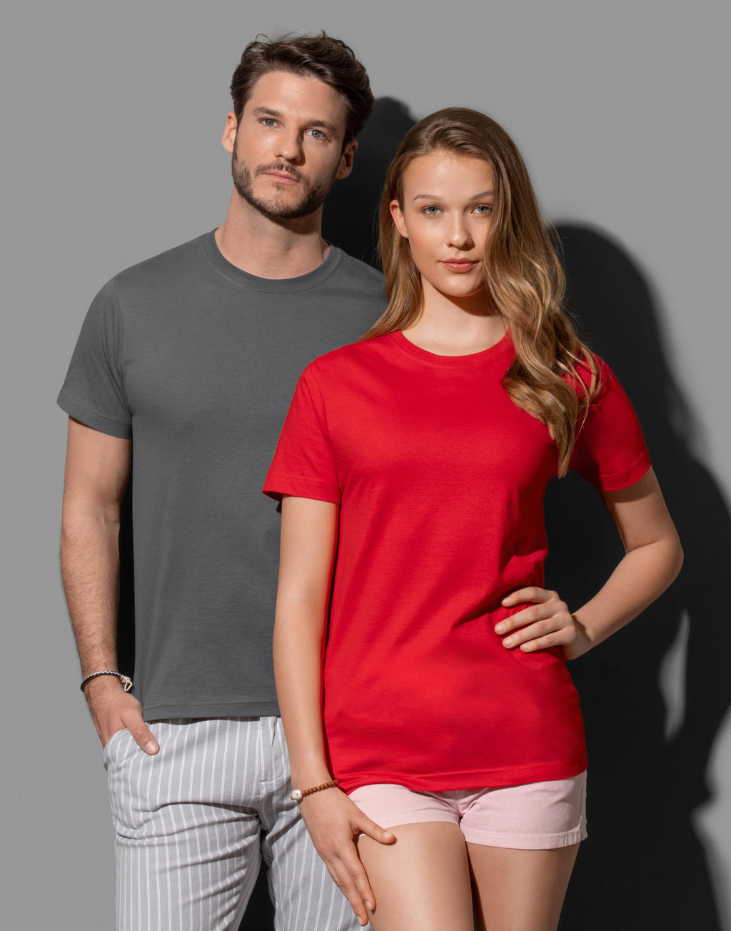 Classic-T Organic Unisex Crew Neck in Farbe White