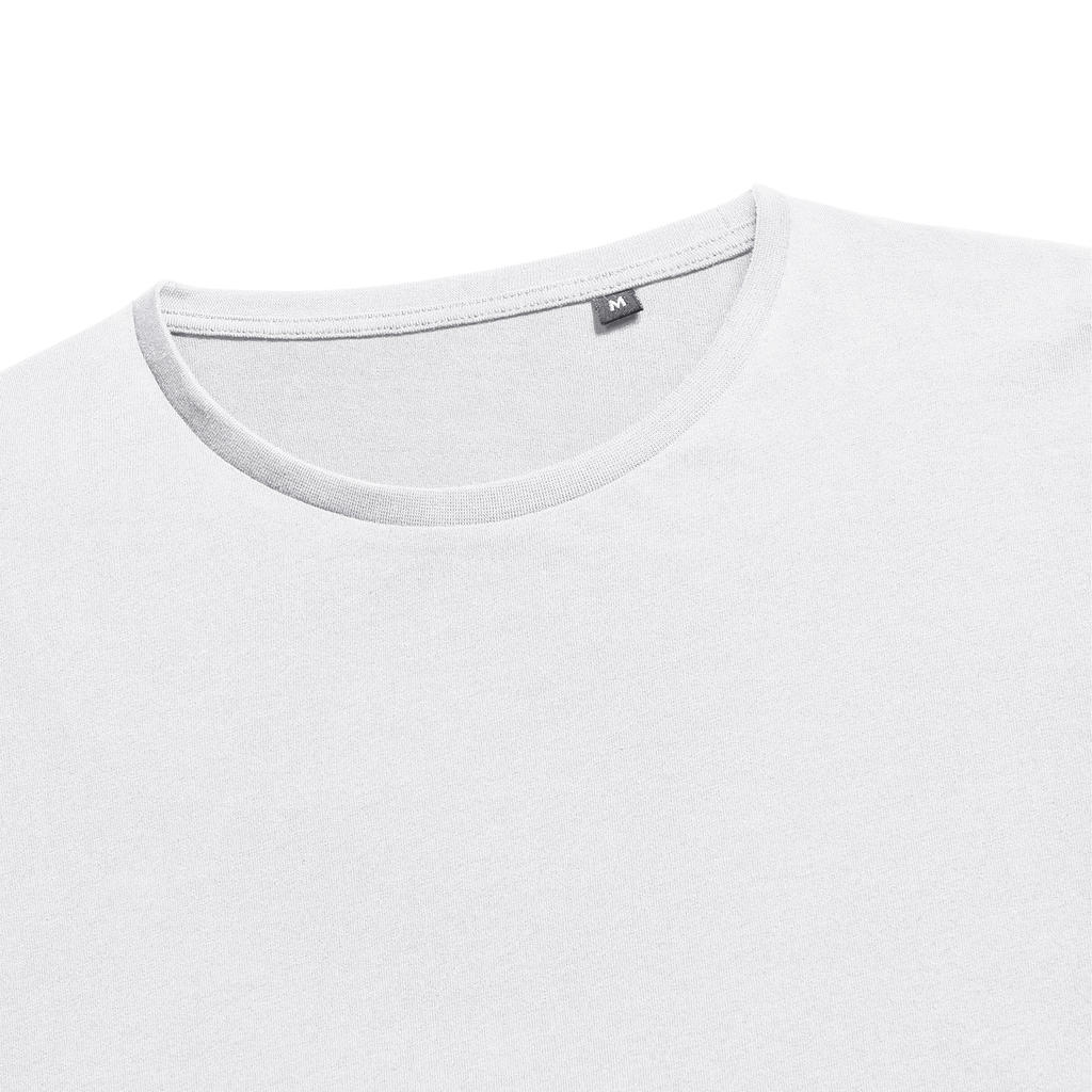 Men's Pure Organic L/S Tee in Farbe White