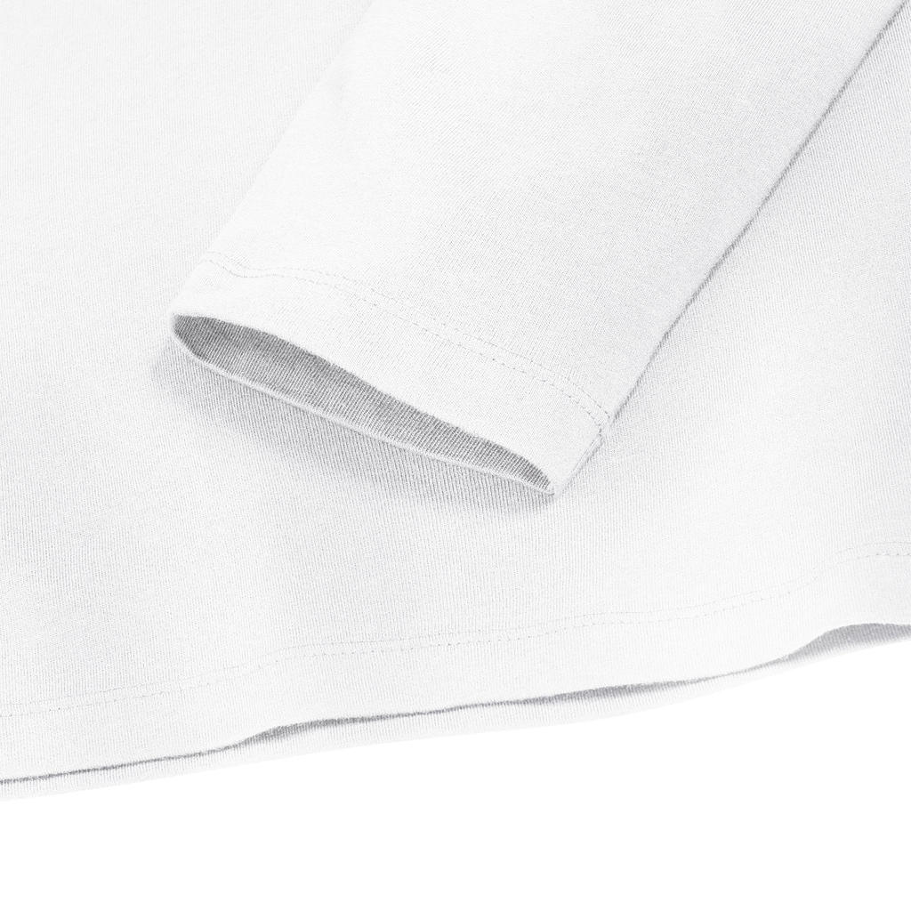 Men's Pure Organic L/S Tee in Farbe White