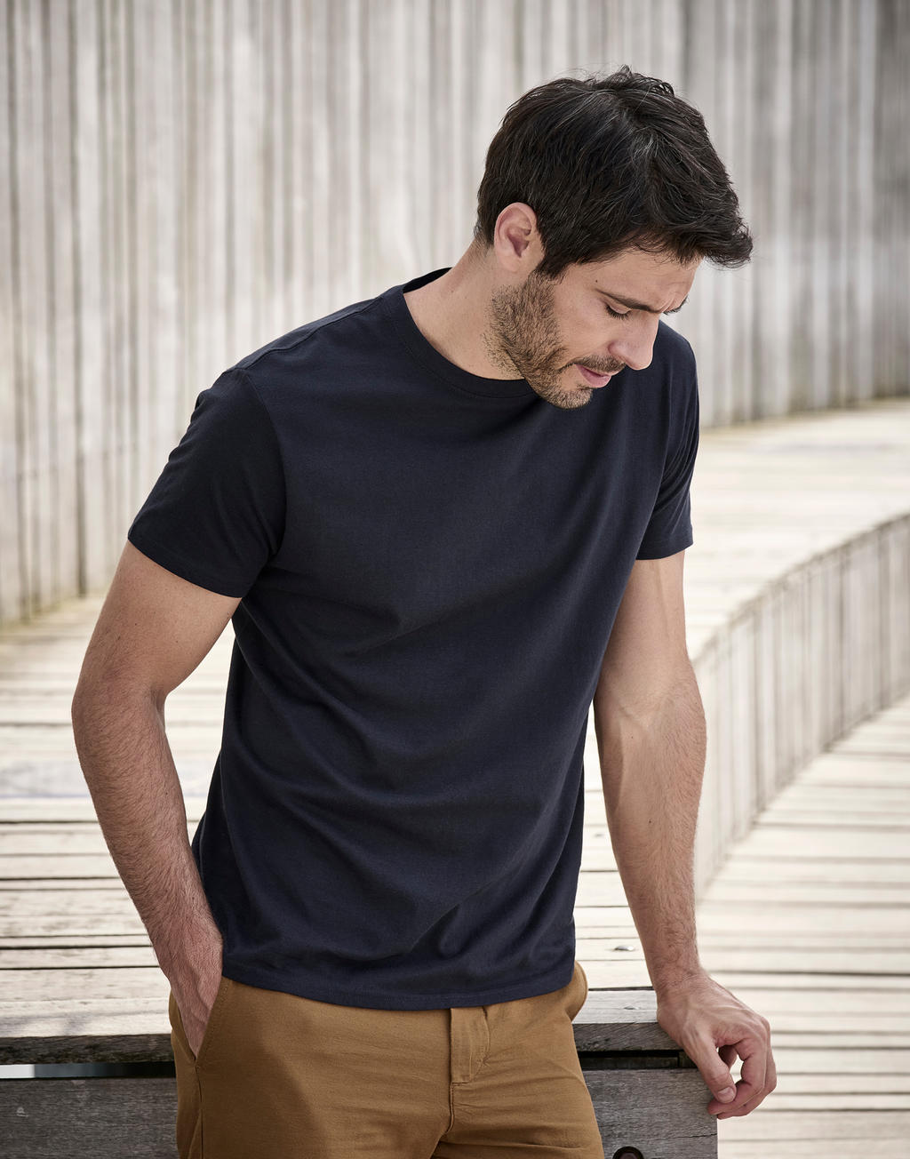 Power Tee in Farbe White
