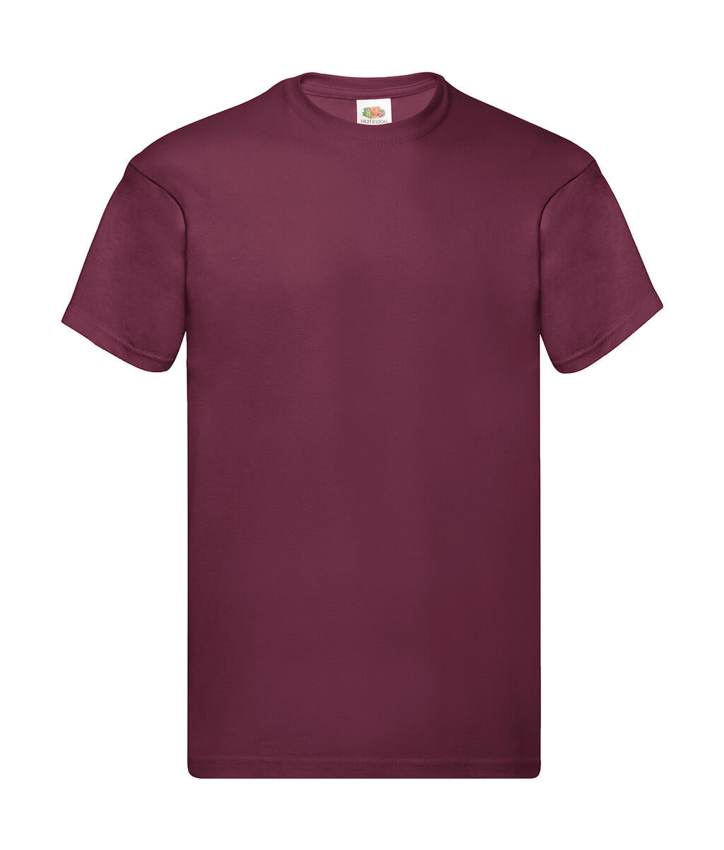 Original T in Farbe Burgundy