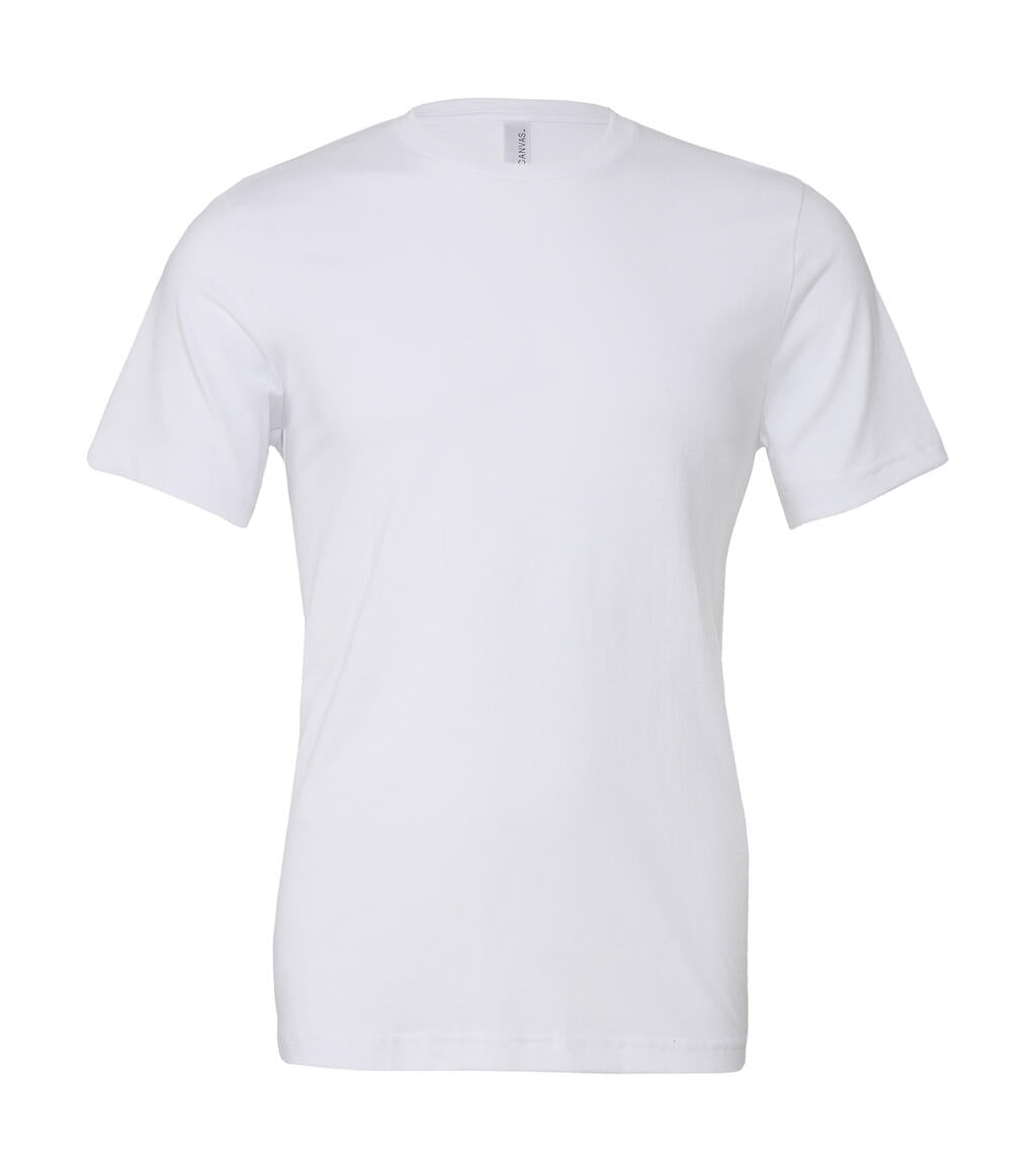 Unisex Triblend Short Sleeve Tee in Farbe Solid White Triblend