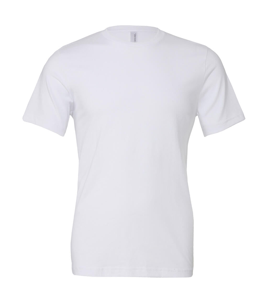 Unisex Triblend Short Sleeve Tee in Farbe Solid White Triblend