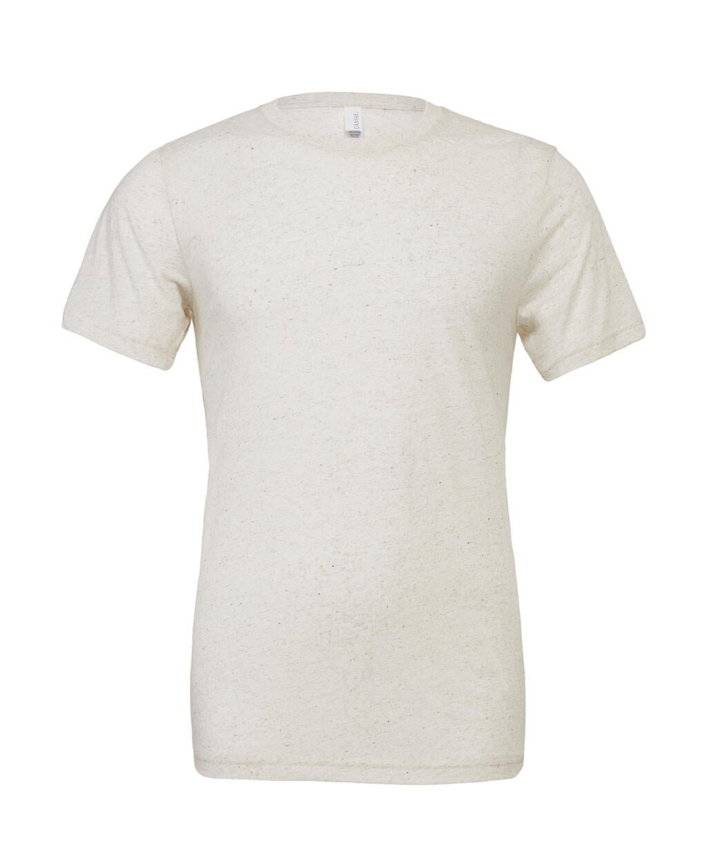 Unisex Triblend Short Sleeve Tee in Farbe White Fleck Triblend