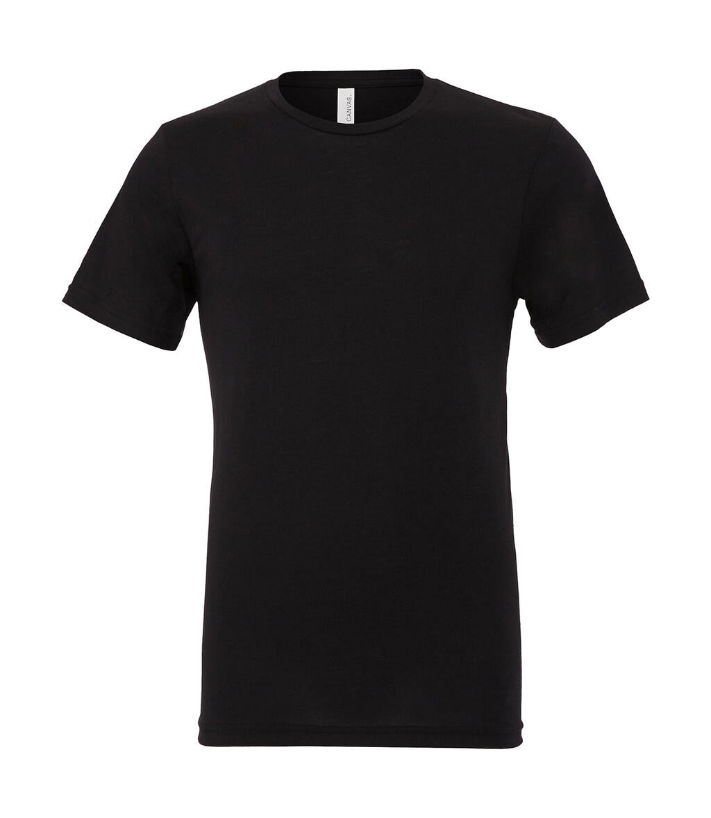 Unisex Triblend Short Sleeve Tee in Farbe Solid Black Triblend