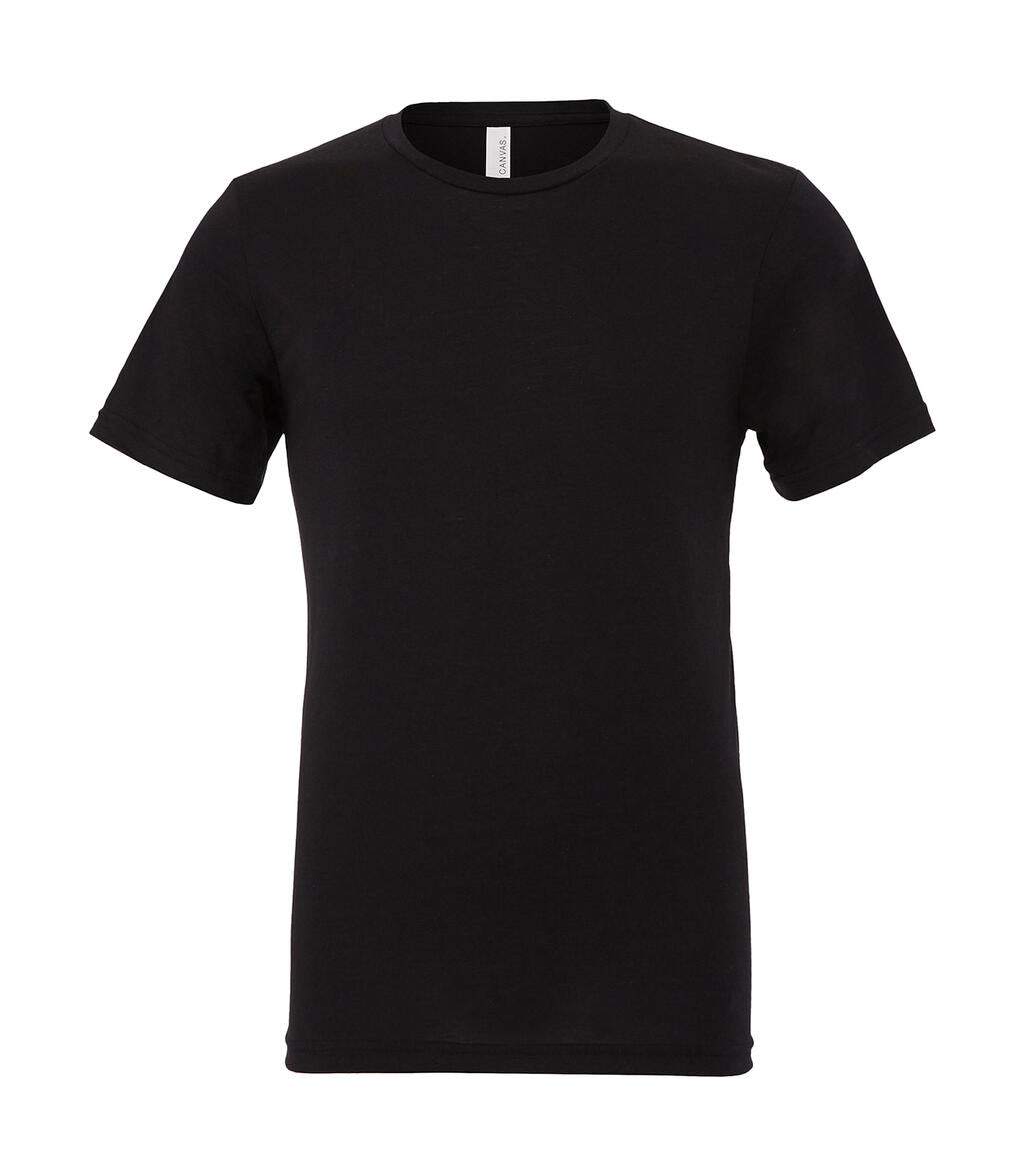 Unisex Triblend Short Sleeve Tee in Farbe Solid Black Triblend