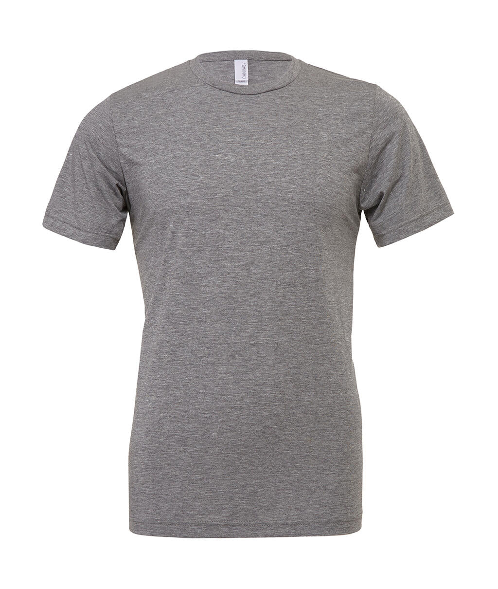 Unisex Triblend Short Sleeve Tee in Farbe Grey Triblend