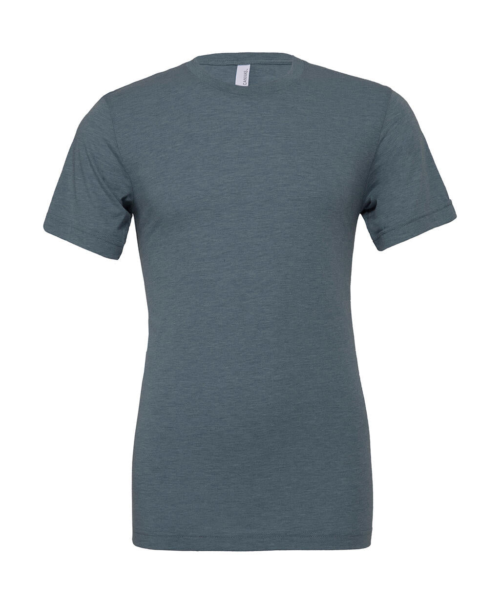 Unisex Triblend Short Sleeve Tee in Farbe Denim Triblend