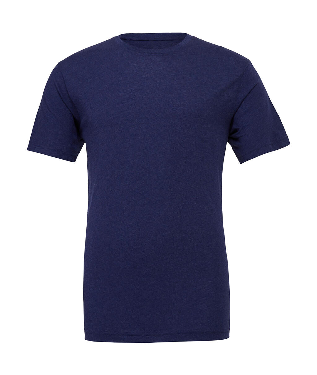 Unisex Triblend Short Sleeve Tee in Farbe Navy Triblend