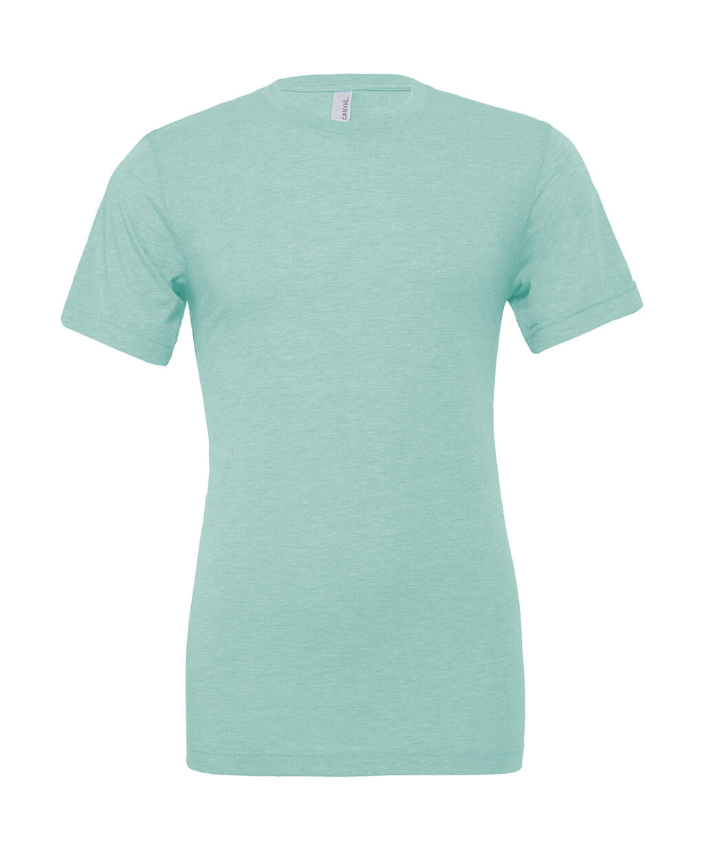 Unisex Triblend Short Sleeve Tee in Farbe Dusty Blue Triblend
