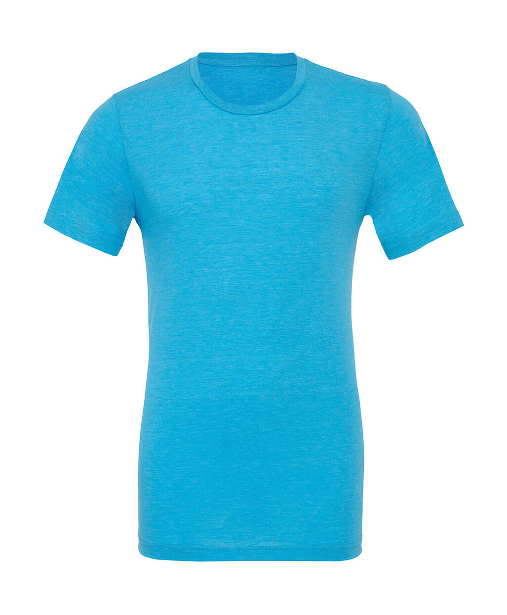 Unisex Triblend Short Sleeve Tee in Farbe Aqua Triblend