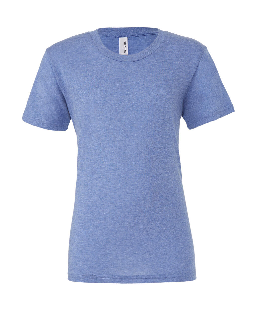 Unisex Triblend Short Sleeve Tee in Farbe Blue Triblend