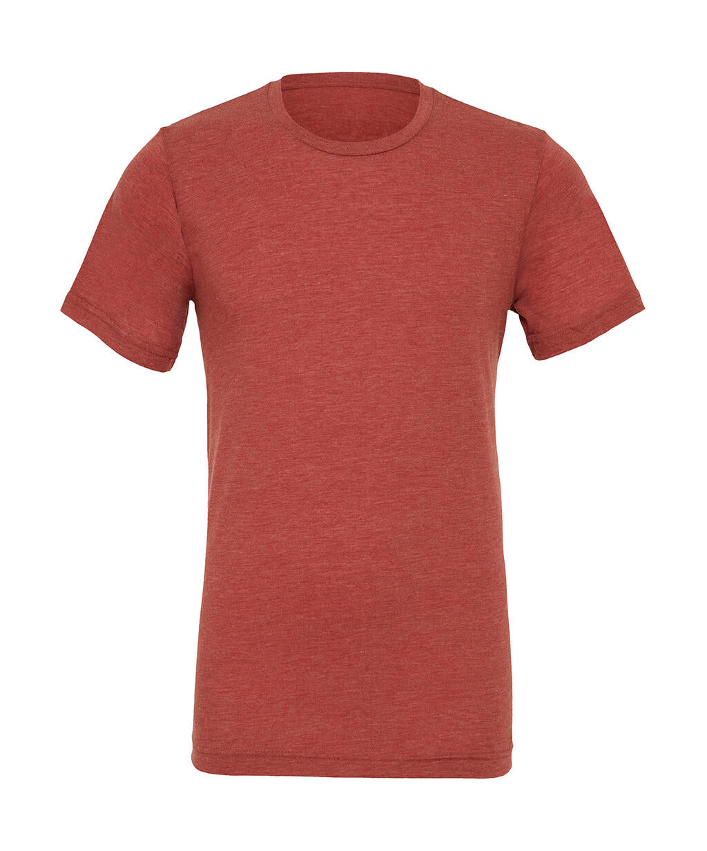 Unisex Triblend Short Sleeve Tee in Farbe Clay Triblend