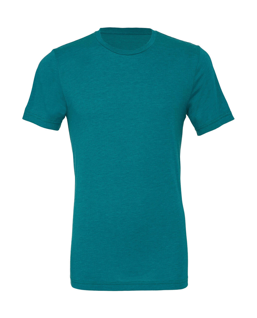 Unisex Triblend Short Sleeve Tee in Farbe Teal Triblend