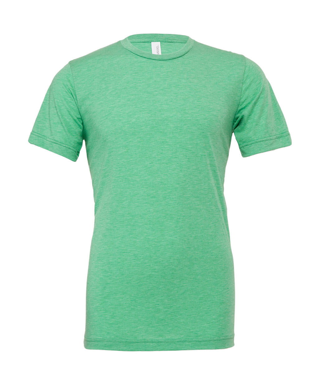 Unisex Triblend Short Sleeve Tee in Farbe Green Triblend
