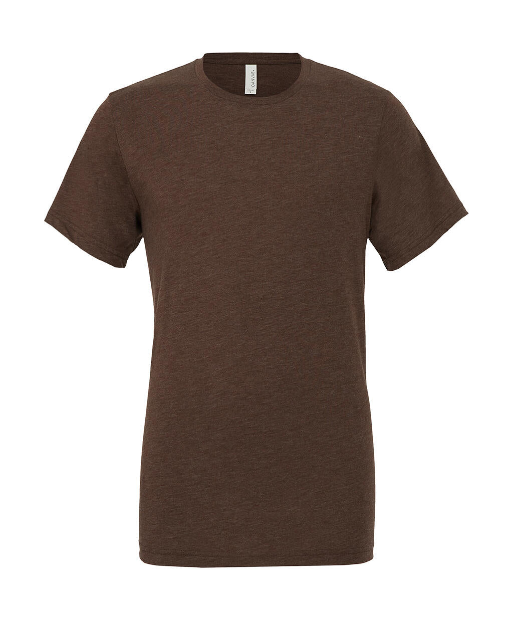 Unisex Triblend Short Sleeve Tee in Farbe Brown Triblend