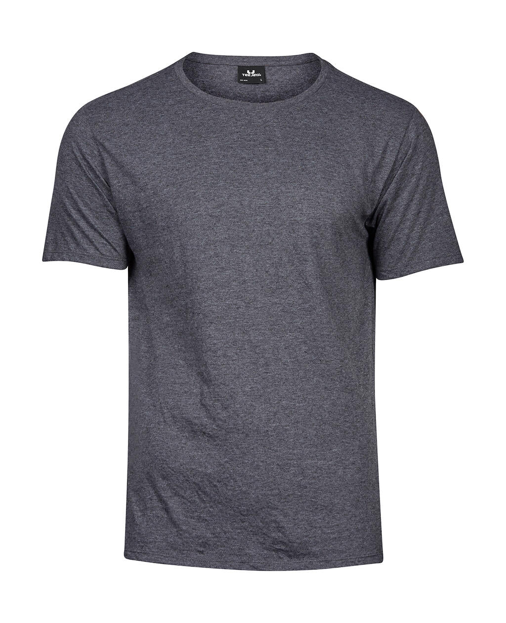 Urban Melange Tee in Farbe Black Melange