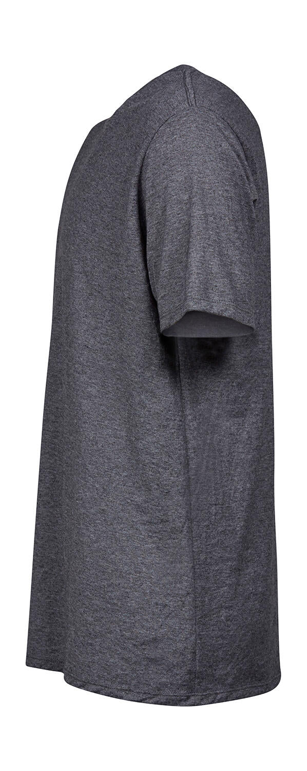 Urban Melange Tee in Farbe Black Melange