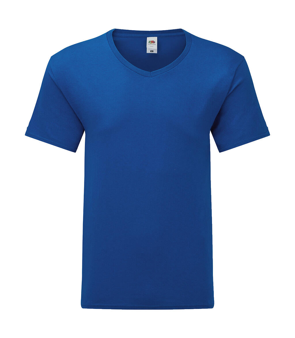 Iconic 150 V Neck T in Farbe Royal Blue