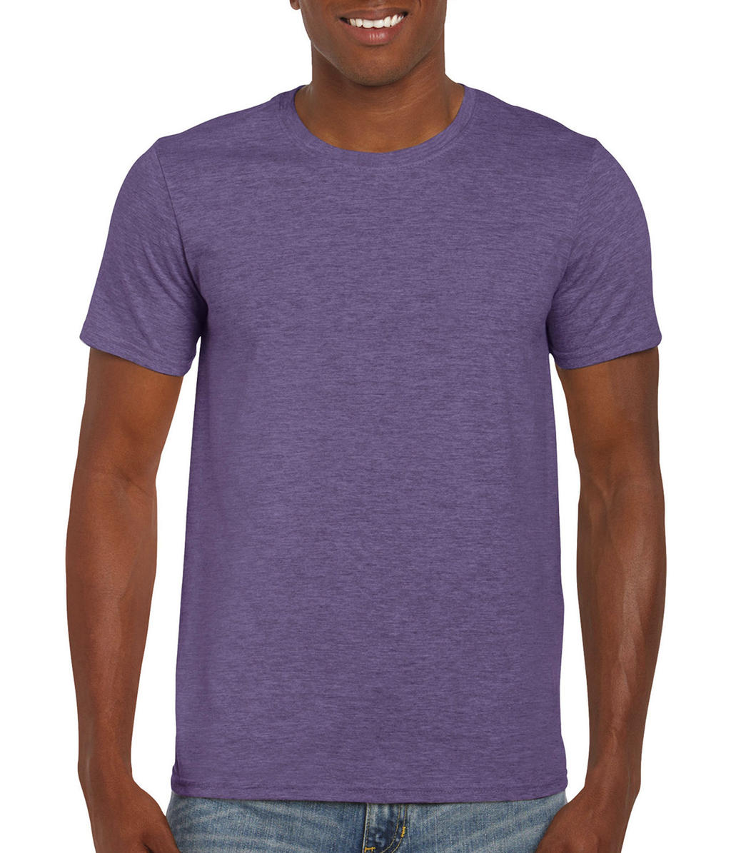 Softstyle® Ring Spun T-Shirt in Farbe Heather Purple