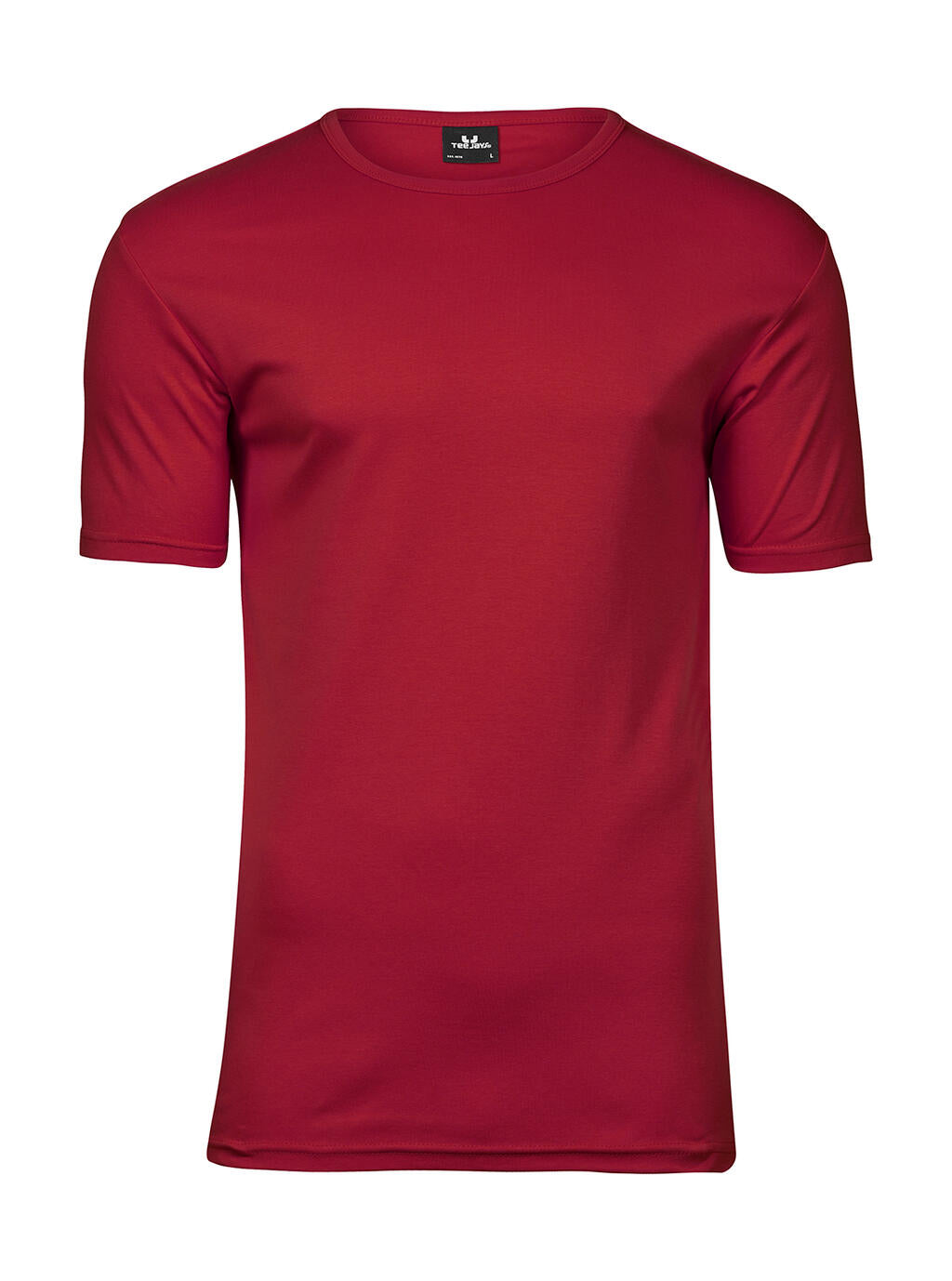 Men's Interlock T-Shirt in Farbe Deep Red