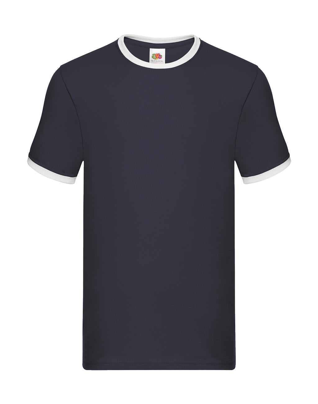 Ringer T in Farbe Navy/White