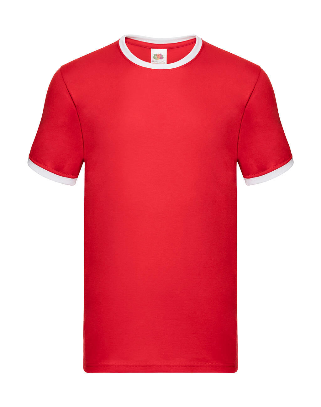 Ringer T in Farbe Red/White