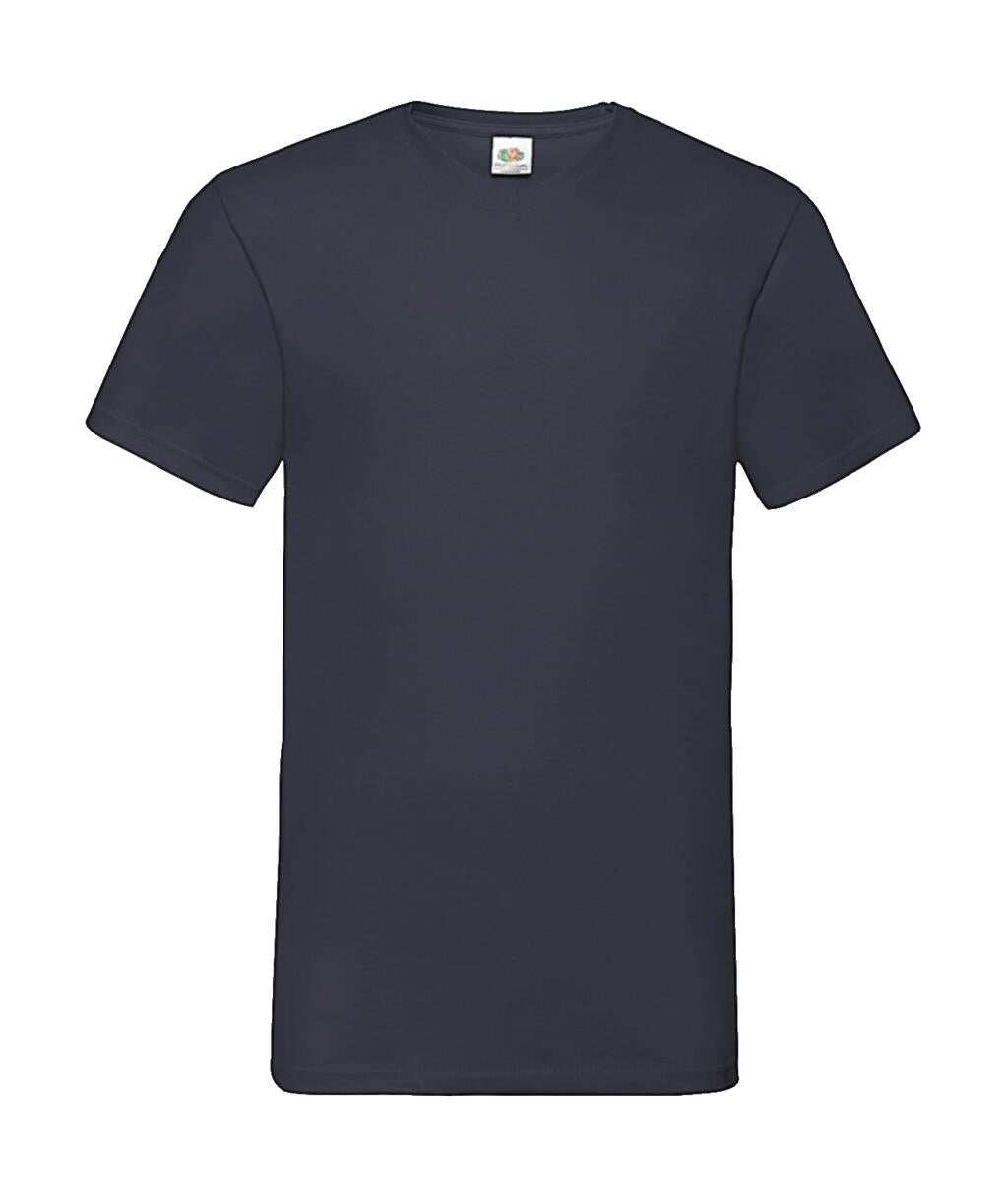 Valueweight V-Neck-Tee in Farbe Deep Navy