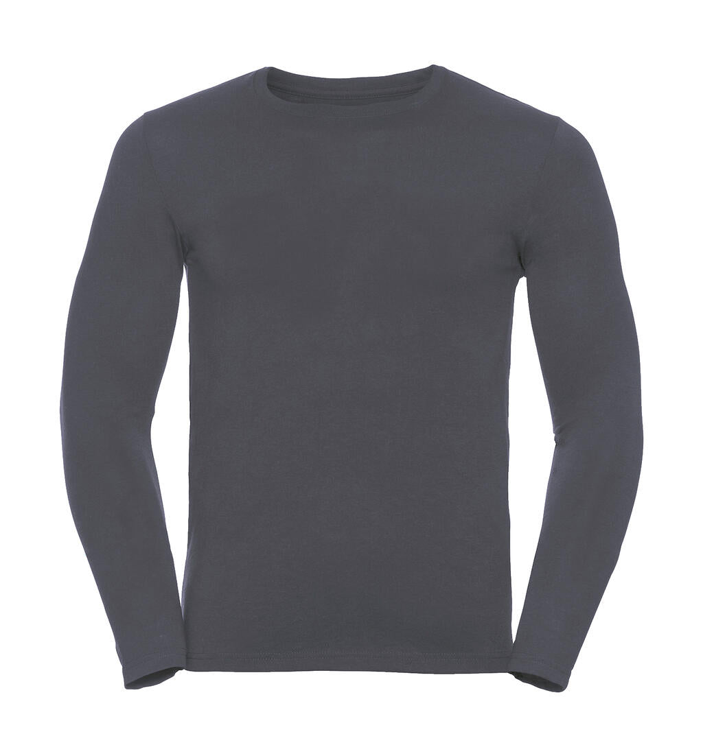 Men’s Long Sleeve HD T in Farbe Convoy Grey