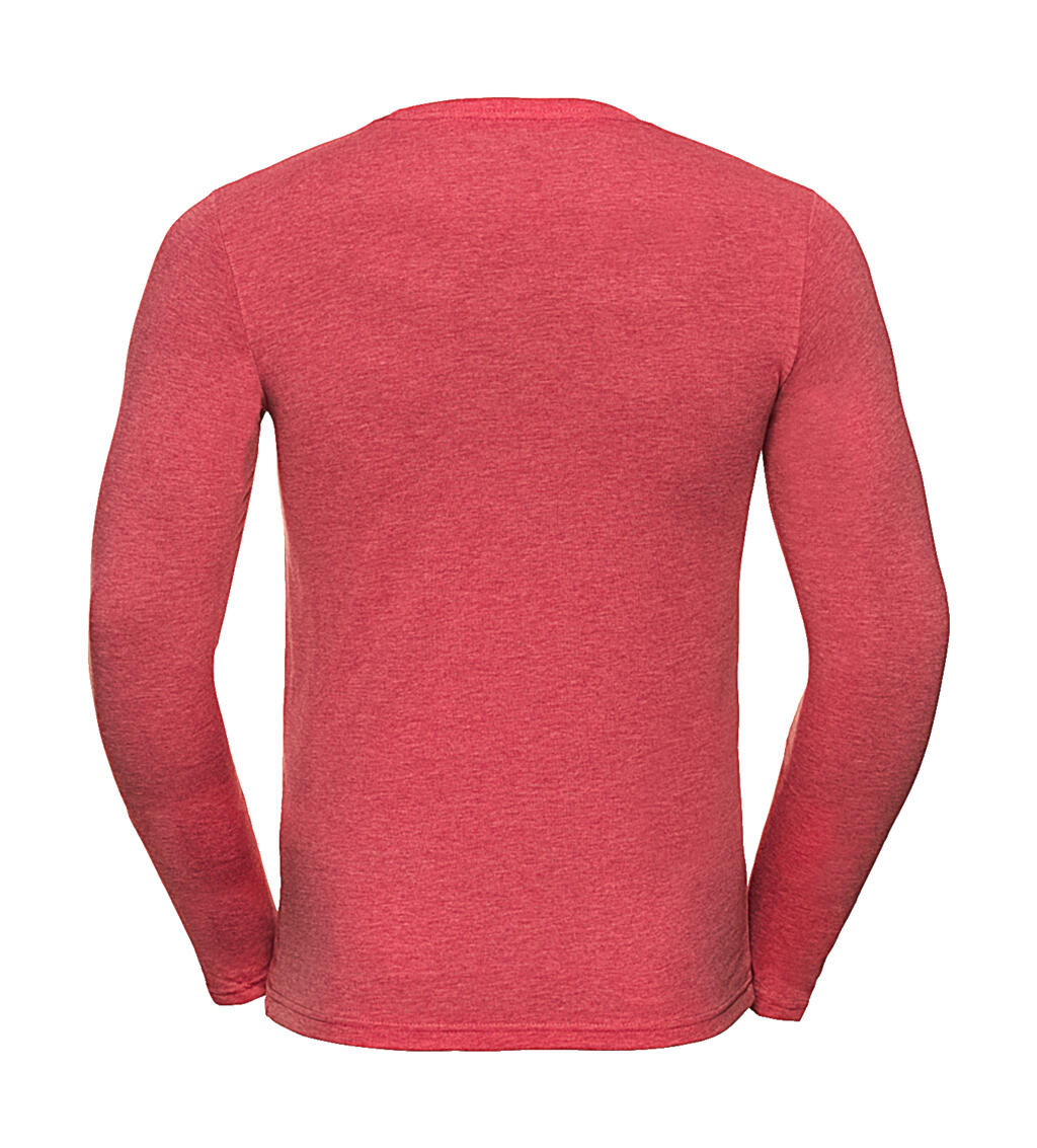 Men’s Long Sleeve HD T in Farbe White