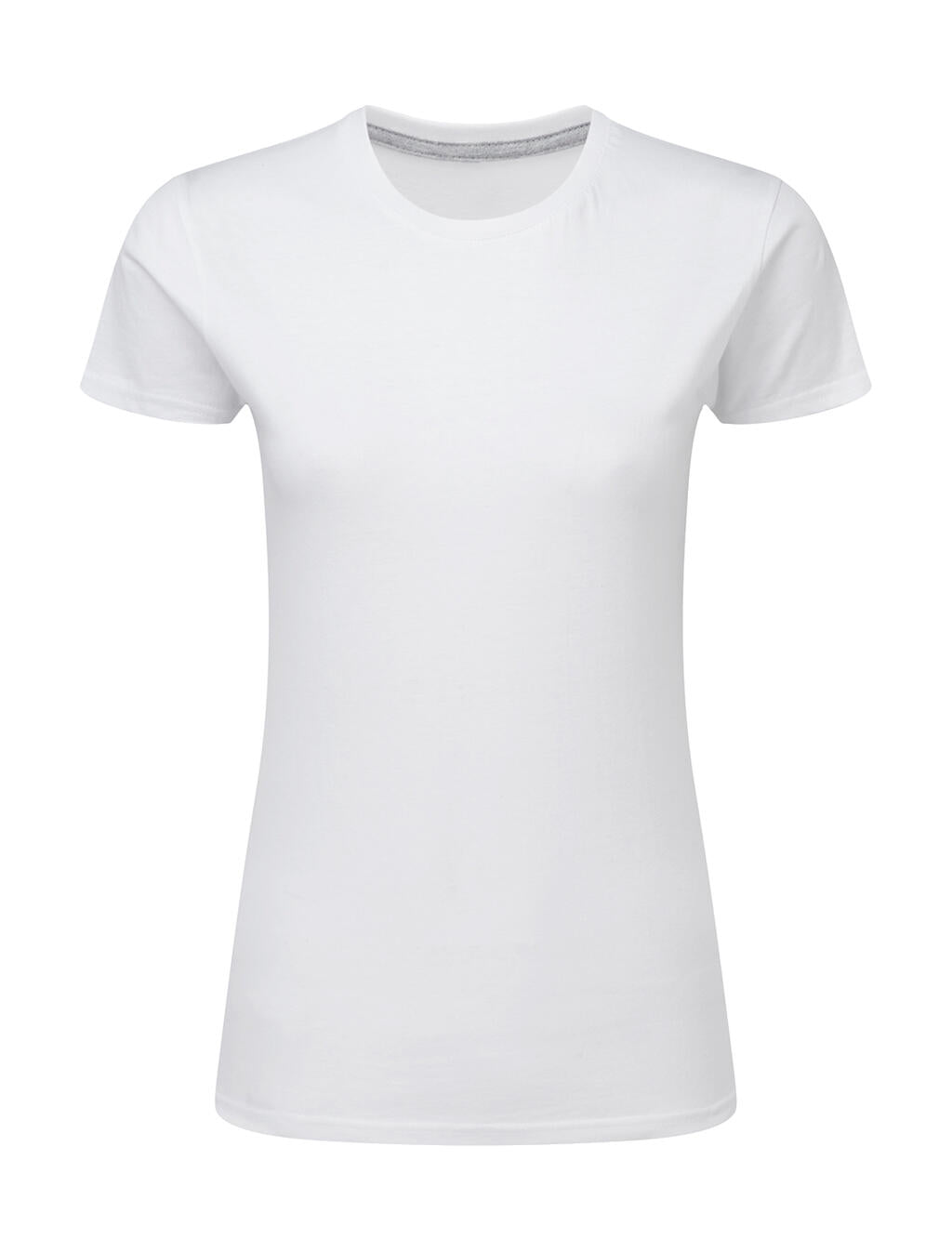 Signature Tagless Tee Women in Farbe White
