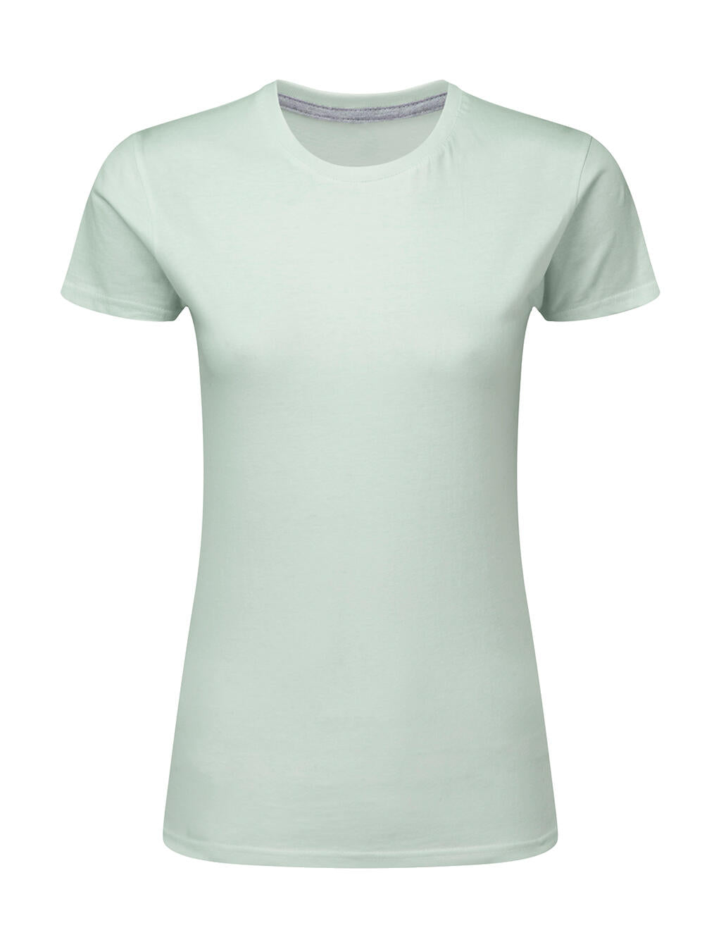 Signature Tagless Tee Women in Farbe Mercury Grey