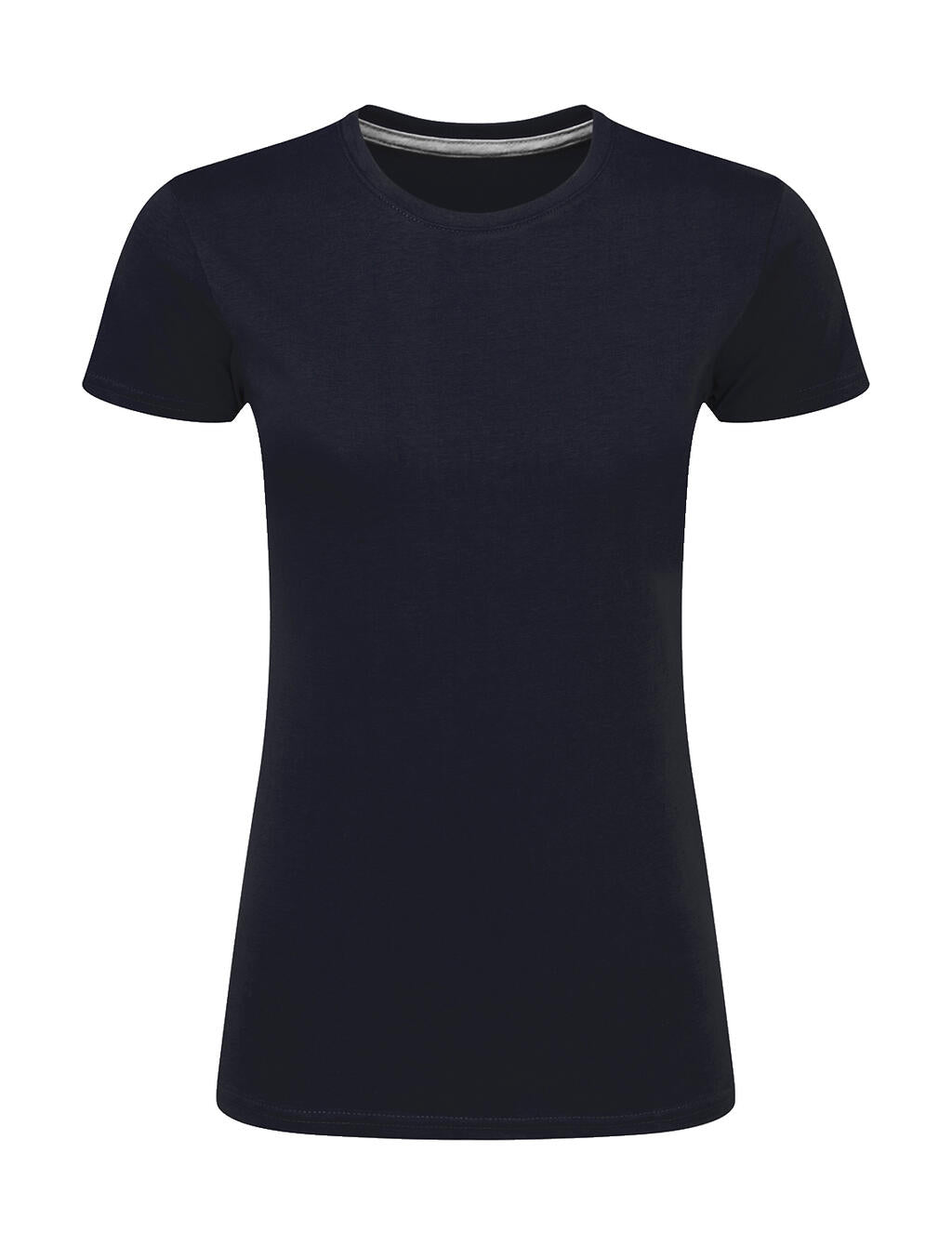 Signature Tagless Tee Women in Farbe Navy