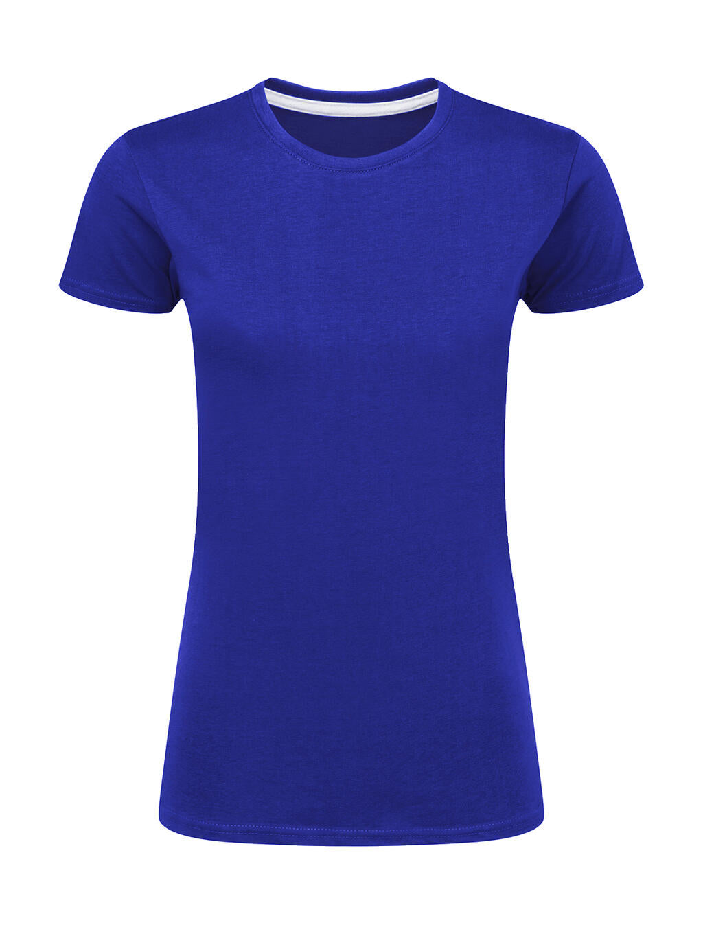 Signature Tagless Tee Women in Farbe Royal Blue
