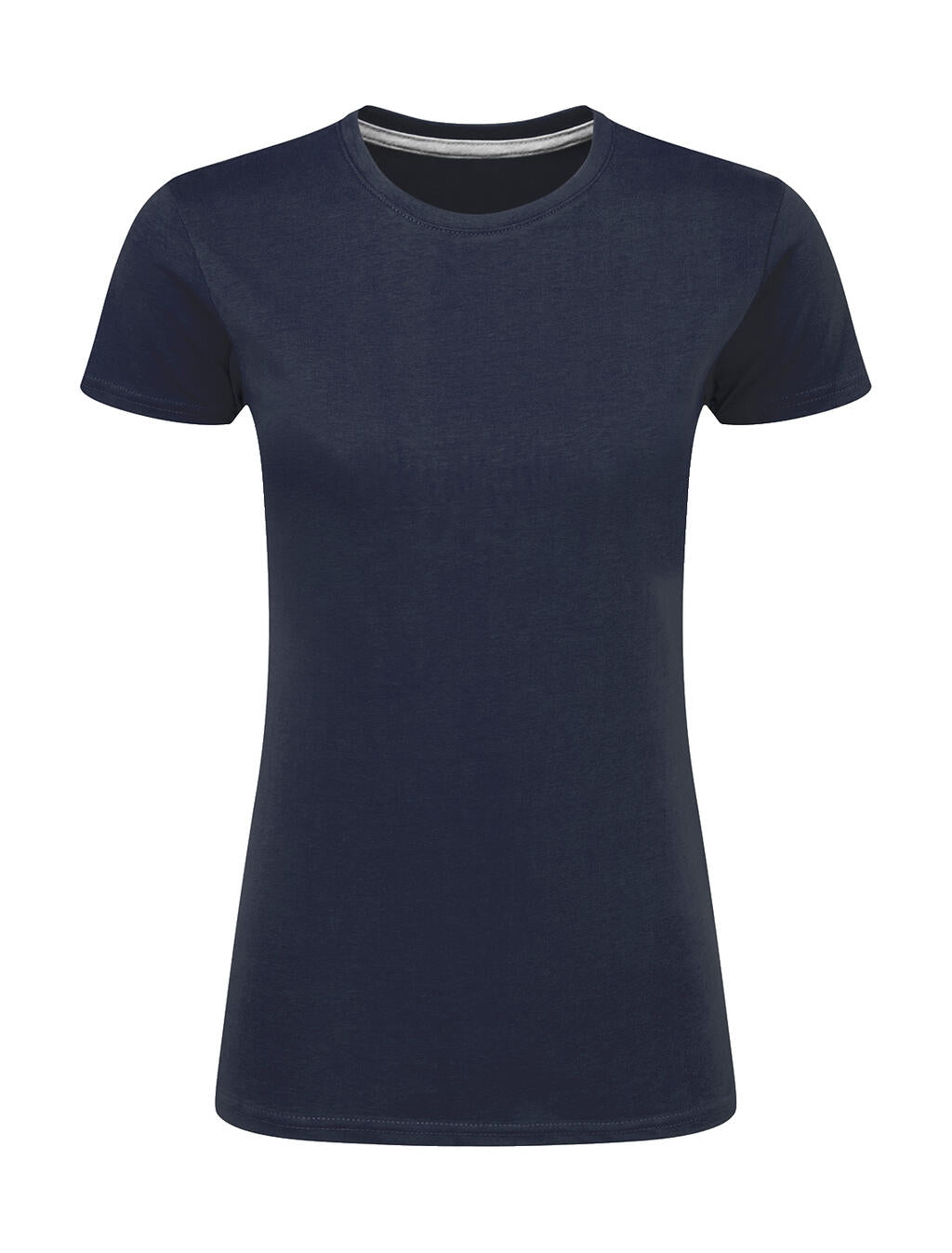 Signature Tagless Tee Women in Farbe Denim