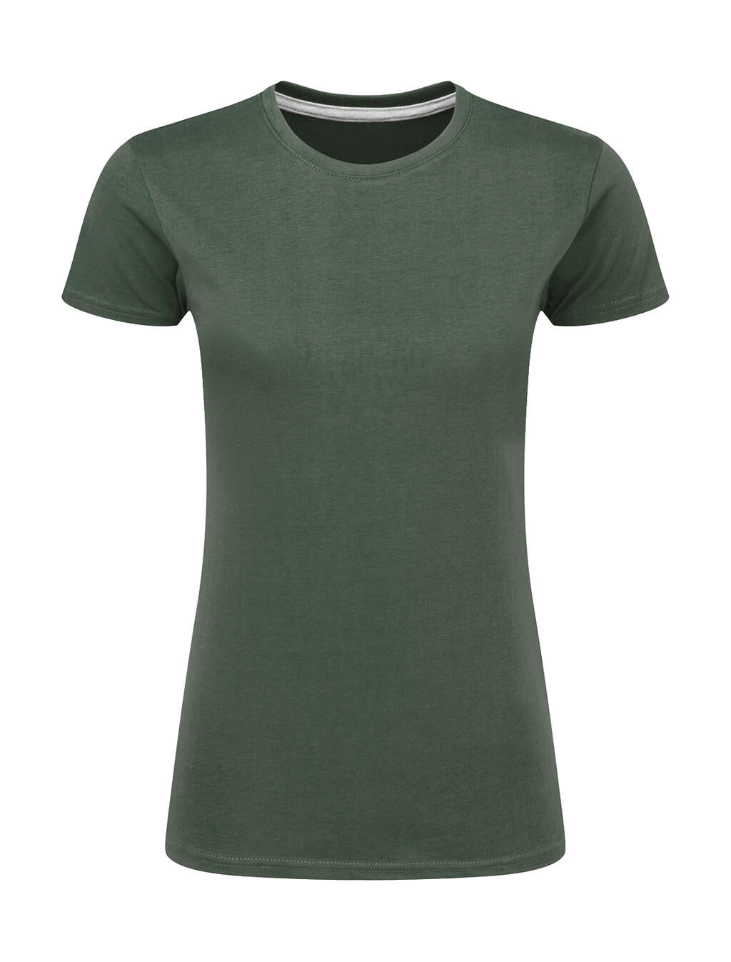 Signature Tagless Tee Women in Farbe Thyme